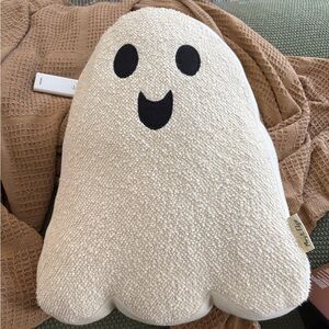 Cream Ghost Plush Pillow